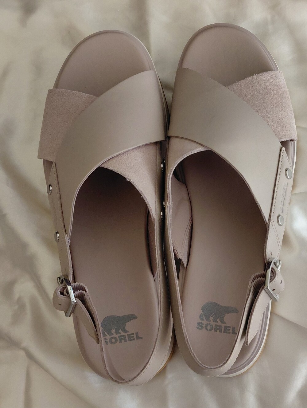 Sorel Women's Dayspring Crisscross Slingback Sandals - Picture 1 of 5